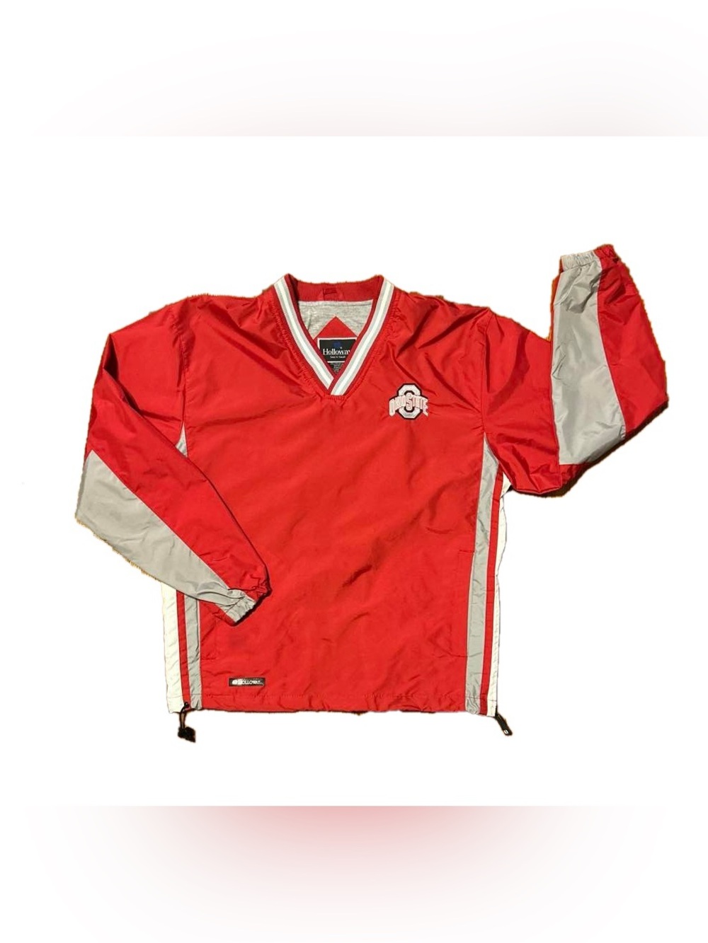 Vintage Ohio State Buckeyes Holloway Pullover Windbreaker Jacket XS